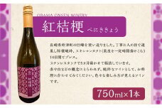 紅桔梗2022 BENIKIKYO2022 750ml×1本 アルコール分11% ワイン 国産 巨峰 ぶどう お酒 アルコール
