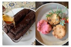 塩麹 クッキー 豆腐 ブランデーケーキ 豆腐ブランデーケーキ 400g &塩麹クッキー 1袋 4個入 6袋 詰合せ [海月食堂 長崎県 東彼杵町 hs42bag460004] とうふ 詰め合わせ 塩麴 塩こうじ