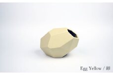 【Egg Yellow /卵】【波佐見焼】corock フラワーベース 〈Sサイズ〉花瓶 nucca NEIROシリーズ【選べる6色！】【山下陶苑】[OAP046-1]