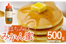 はちみつ みかん蜜 500g / 蜂蜜 国産 とんがり容器 入り 長崎県 川棚町産【小佐々養蜂場】[OCY003] / はちみつ 蜂蜜 国産 長崎県 はちみつ 川棚町産はちみつ 百花蜜 はちみつ スイーツ 甘味料 ハチミツ ハニー 蜂蜜 はちみつ