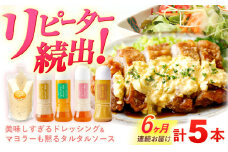 【6回定期便】スムージー専門店が作った ドレッシング 300g×4本（たまねぎ・人参・ごぼう・カレー）＆タルタルソース 300gパウチ【ビタミン・スタンド】[OAK031] / 調味料 サラダドレッシング 野菜ドレッシング 野菜ソース 玉ねぎドレッシング 調味料ドレッシング たまねぎドレッシング タマネギどれっしんぐ 調味料 川棚調味料 スムージー調味料