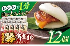 長崎県産豚角煮まん 12個【角煮家こじま】 [OCL031]