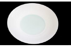 【波佐見焼】見込青白磁千段 8寸皿 お皿 食器 皿 【洸淋窯】【くらわんか】 [AA21]
