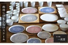 【波佐見焼】白磁手彫 豪華セット マグカップ スープカップ 茶碗 プレート 含む 計44点セット 食器 皿 【一真窯】 [BB04]