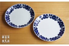 【白山陶器】【BLOOM】ブルーム ディナープレート(リース)2枚セット 食器 皿 【波佐見焼】 [TA08]