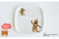 FC02 【波佐見焼】子供用食器 くまさんセット 名入れ（ひらがな）無料【陶房 青】-2