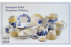 【波佐見焼】【かるがる♪】マルチフル ダリア柄 茶碗 マグカップ プレート ボウル 小皿 どんぶり そばちょこ 含む ペアセット 食器 皿 【勲山製陶】 [CD10]