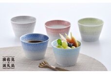 【波佐見焼】 そばちょこ 5色セット  食器 皿 【一真窯】 [BB30]