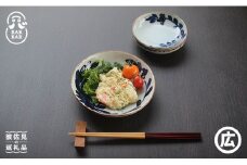 【波佐見焼 マルヒロ】BARBAR いろは ペアセット（6点）丸文×菊文 [EB81]