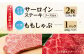 NA63 【全2回定期便】極旨！長崎和牛サーロインステーキ&モモしゃぶセット-6