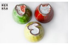 【波佐見焼】動物マルチ カップ ３色セット 食器 皿 【國右エ門窯】 [VB06]