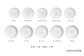 QA70 natural69　ZUPA white豆皿　取皿　各5枚　計10枚セット-2