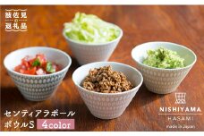 【波佐見焼】センティアラポール ボウル S 4個セット 食器 皿 【西山】【NISHIYAMAJAPAN】 [CB34]