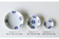 LB34 【波佐見焼】染蒼 hana 6点セット【石丸陶芸】-3