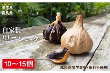 【先行予約！6月下旬より順次発送】まるでプルーン♪自家製 黒ニンニク 自然栽培 【浅田峠自然塾】 [EA13]