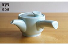 【白山陶器】【茶和】グッドデザイン賞 急須 青白釉 食器 【波佐見焼】 [TA90]