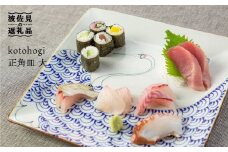 【波佐見焼】kotohogi 正角皿 大鶴 食器 皿 【西海陶器】 [OA107]