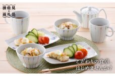 【波佐見焼】ティーポット マグカップ 茶碗 角皿 含む オリジナルセットアップ商品 食器 皿 【協立陶器/団陶器】 [NB56]