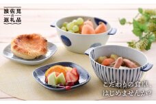 【波佐見焼】どんぶり 角皿 含む オリジナルセットアップ商品 食器 皿 【陶芸ゆたか/アイユー】 [NB62]