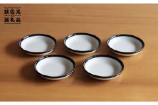 【白山陶器】【ロングライフデザイン】マルティブルー 3号皿 5枚セット 食器 皿 【波佐見焼】 [TA100]