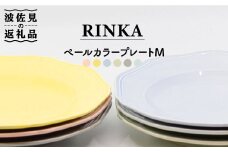 【波佐見焼】RINKA プレート M ペールカラー6点セット 食器 皿 【藍染窯】 [JC42]