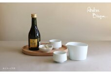 【波佐見焼】白磁の酒器セット 片口 ちょこ 食器 皿 【アトリエビスク】 [RD20]