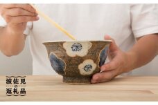 【波佐見焼】梅散らし どんぶり（青） 食器 皿 【洸彩窯】 [EE26]
