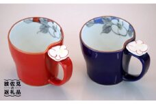 【波佐見焼】花絵蒔（はなえまき）ペア マグカップ スープマグ スープカップ 陶器 食器 皿 【仙右エ門陶房】 [ZD17]
