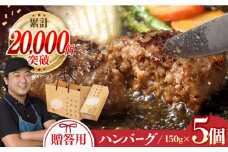 【累計20,000個突破！】ハンバーグ 150g×5個入 ふわとろハンバーグ 長崎和牛 【ワールドミート】 [YF01] 肉 牛肉 はんばーぐ 豚肉 おかず 惣菜 ギフト プレゼント 贈答 国産ハンバーグ