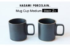 【HASAMI PORCELAIN】マグカップ ブラック 2点セット 食器 皿【東京西海】【ハサミポーセリン】 [DD195]