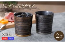 【波佐見焼】キーポ ロックカップ 金・銀 2点セット【西海陶器】 [OA344]