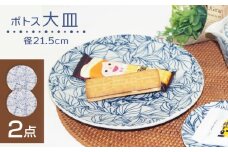 【波佐見焼】大皿 ポトス 2枚セット 食器【大貴セラミックス】 [HF16]