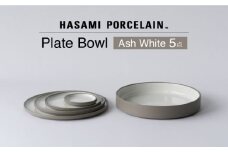 【波佐見焼 HASAMI PORCELAIN】プレート ボウル Ash White 5点セット【東京西海】 [DD250]