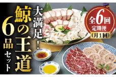 【6回定期便】月1回お届け！鯨の王道6種セット くじら 定期便 小値賀町 /中島（鯨）商店 [DBM008] 鯨 クジラ くじら お祝い 特別 珍味 鯨 くじら