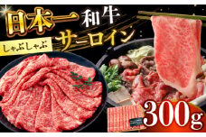 【厳選部位】【A4～A5】長崎和牛サーロインしゃぶしゃぶすき焼き用　300g【株式会社 MEAT PLUS】 [DBS016]長崎和牛 和牛 国産 牛肉  長崎和牛 サーロイン しゃぶしゃぶ すき焼き 300g 1万円 以上