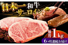 【全6回定期便】【A4～A5】長崎和牛サーロインステーキセット　1kg（250g×4枚）【株式会社 MEAT PLUS】 [DBS091]長崎和牛 和牛 国産 牛肉  長崎和牛 サーロイン ステーキ セット 1kg 250g 4枚6回定期便 定期便 6回