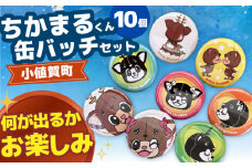 お楽しみちかまるくん缶バッジセット（ランダム10個入り） [DAB042] 1万円 以上