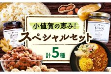 小値賀の恵み！スペシャルセット/ ピーナッツペースト ピーナッツカレーセット ジンジャーシロップ 切干大根70g 各2個 むき身落花生 3袋 贈答 【小値賀町】《小値賀町担い手公社》 [DAA056]
