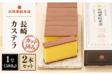 【こだわりの逸品】長崎カステラ［2号］（1号10切入×2本入）【文明堂総本店】 [QAU019] お菓子 スイーツ 洋菓子 贈答 1万7千円 17000円 / 長崎県 佐々町