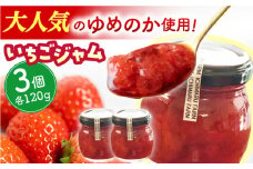 手作りいちごジャム 計360ｇ(120g×3個)【市丸農園 いちご研究室】 [QBF005]