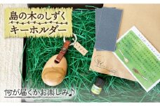 【数量限定！島の椿で一つ一つ手作り】島の木のしずく キーホルダー/ 【木・haru】 [RBF003]