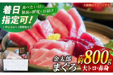 【最速発送】【数量限定！】【濃厚で脂があま～い！】金太郎 マグロ 腹側 冷凍 ブロック 大トロ 赤身 約800g【徳丸】 [RAC008] スピード発送 最短発送