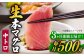 【全3回定期便】五島列島産 養殖 生本かみまぐろ 中トロ 500g / まぐろ 鮪 刺身 ブロック