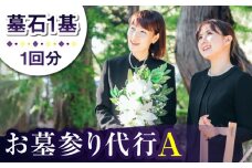 【長崎県新上五島町限定】お墓詣り代行 A お墓 墓 お墓参り 掃除 清掃 代行 サービス 【冨喜】 [RCB001]