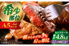 【全12回定期便】 長崎和牛 ヒレ ステーキ 200g×2 【KRAZY MEAT】 A5 A4 冷凍 和牛 肉 牛肉 BBQ [RCQ016]