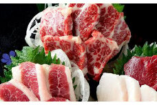 ブランド 侍 熟成 馬刺し 豪華旨み凝縮セット 9種 計550g 醤油付