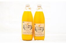 熊本市産 みかんジュース 1L×2本 100％ ストレート ジュース
