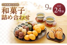一休本舗 おすすめ 和菓子 詰め合わせ 9種（合計24個）お菓子 おやつ
