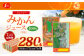 【7回定期便】ジューシー みかんジュース100％（学給） 125ml×40本