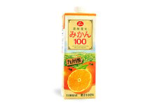 みかん100 1L×6本 計6L みかんジュース ジュース ドリンク フルーツジュース 果汁飲料 みかん100％ 国産